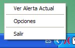 opciones alertvir